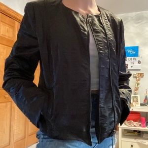 NWOT Worth side zip blazer size M